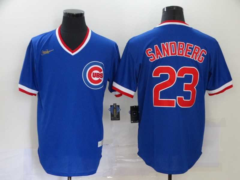 Cubs 23 Ryne Sandberg Royal Nike Throwback Jersey,We sell and wholesale Cubs 23 Ryne Sandberg Royal Nike Throwback Jersey on line form chian!
